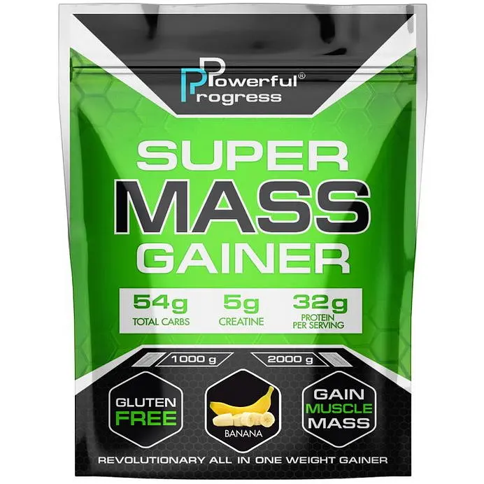 Гейнер Powerful Progress Super Mass Gainer 1 кг Tiramisu - фото 1