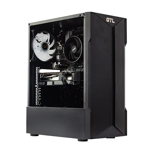 Комп'ютер GTL HexaGaming A55R76B (R5-5500 / B450 / 16G DDR4 / RX 7600-8 / 1TB / ATX / 600W / No OS) (GTLHGB556R76S1A6_A45TP) Black - фото 2