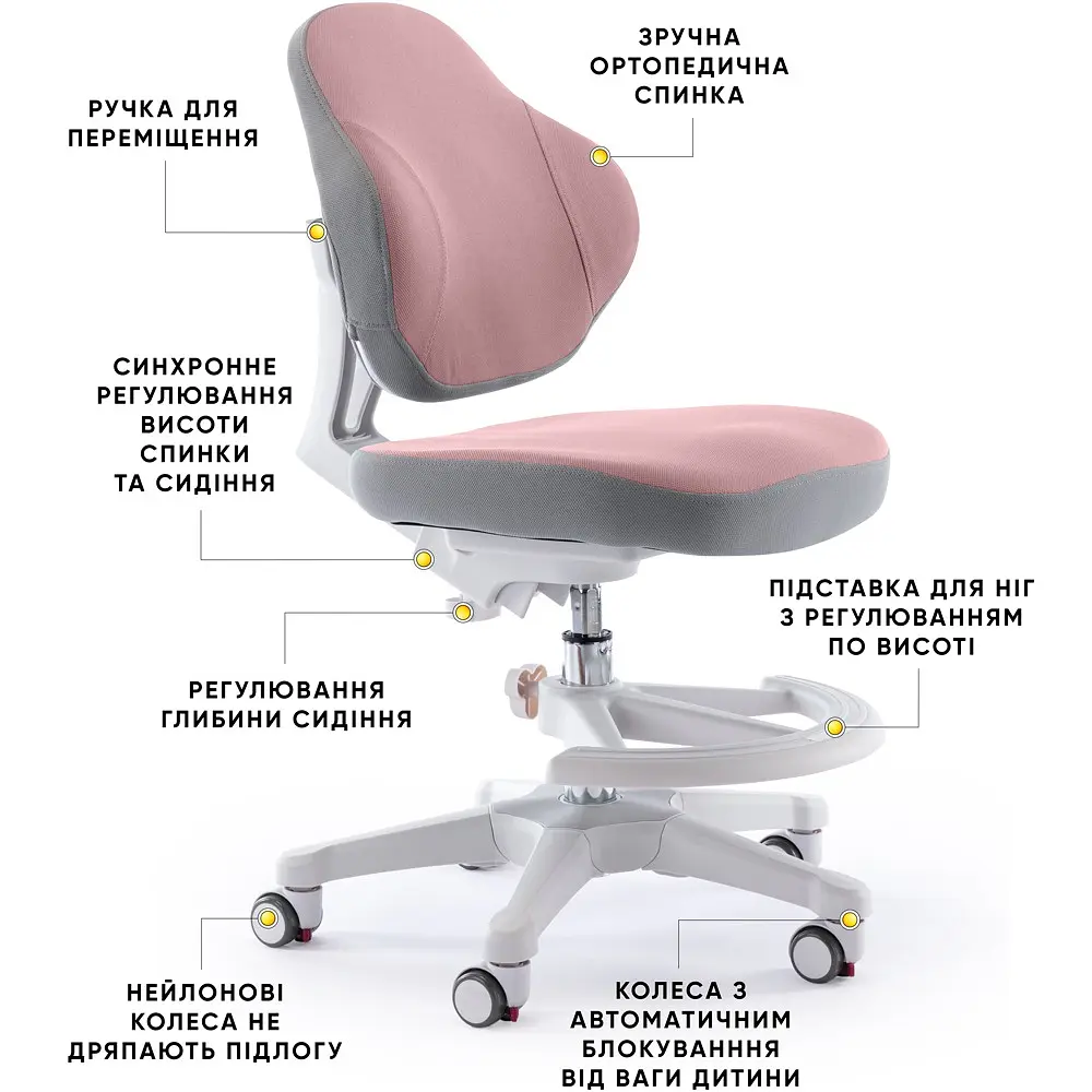 Детское кресло Evo-Kids Mio Classic DP (Y-405 DP) - фото 2