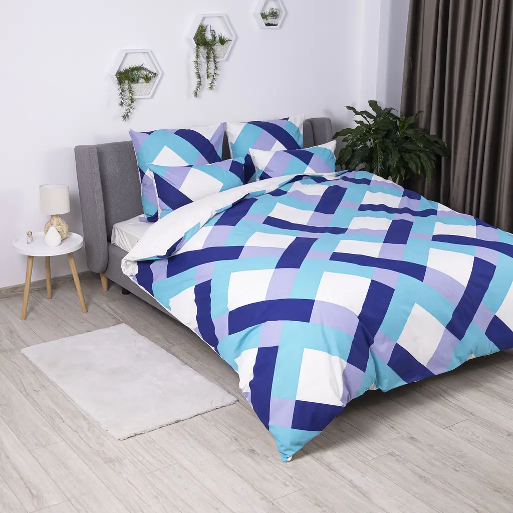 Комплект постільної білизни ТЕП Soft dreams Хвилі Гармонії євро (2-03859_29610) - фото 2