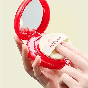 Cяючий тональний кушон Tocobo Apple Dewy Fit Cushion 22 Rosy світлий бежевий 15 г (TOC079) - фото 2
