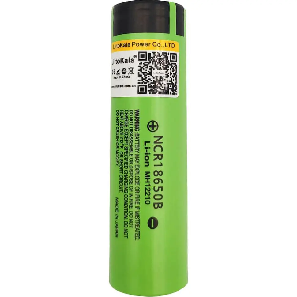 Акумулятор 18650 LiitoKala 3400mah Li-ion (Lii-34B) - фото 2