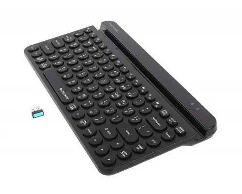 Клавіатура FBK30 Fstyler, Black, Bluetooth / 2.4 GHz / USB, 1 х AA A4Tech teh0028282 - фото 2
