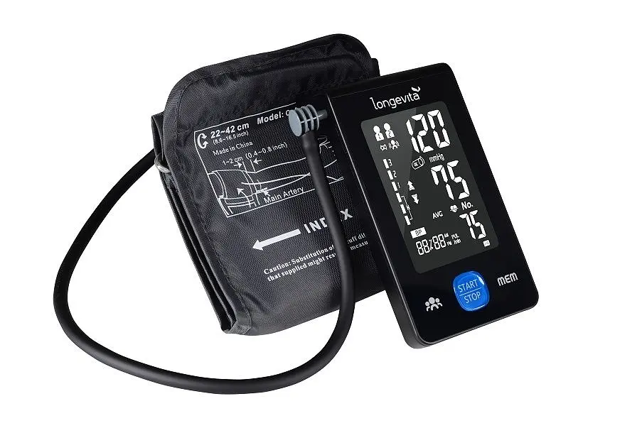 Тонометр Longevita DBP-6177 Comfort+ Type-C с голосовым сопровождением автоматический на плечо - фото 4