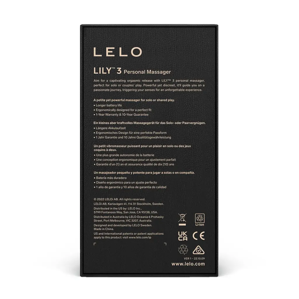 Вібратор для клітора Lelo Lily 3 7.4 см бузковий - фото 4