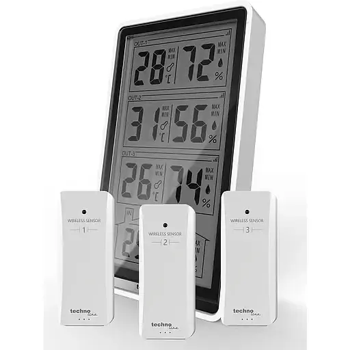 Термогігрометр Technoline WS7060 Black (WS7060) - фото 7