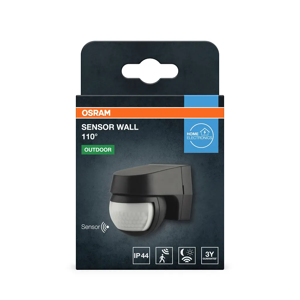 Osram Датчик руху OSRAM SENSOR WALL IP44 чорний - фото 4