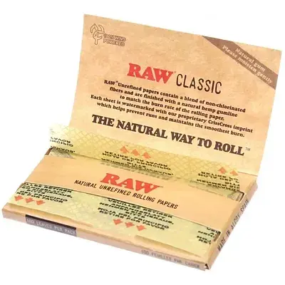 Папір для самокруток Raw Classic Sw Double - фото 2