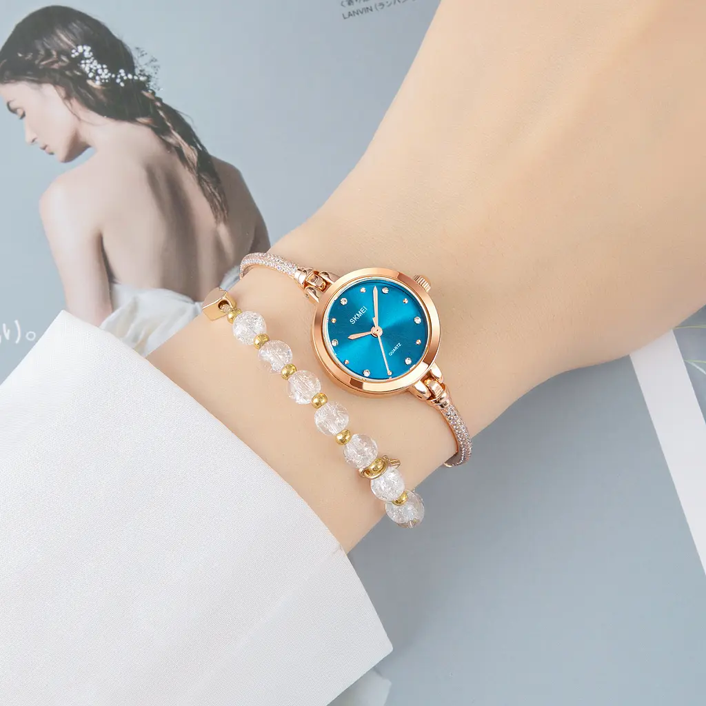 Жіночий наручний годинник 1805BU Blue Skmei acs0030581 - фото 3