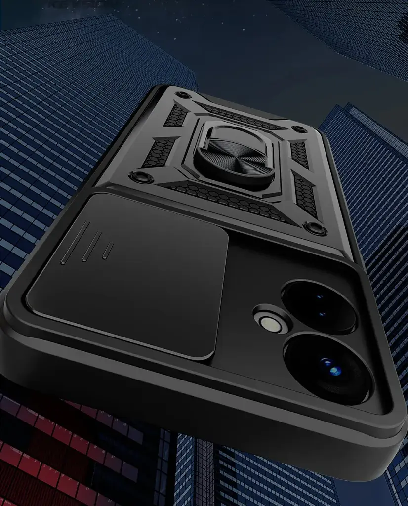 Панель BeCover Military для Tecno Spark 9 Pro (KH7n) Black (710006) - фото 6
