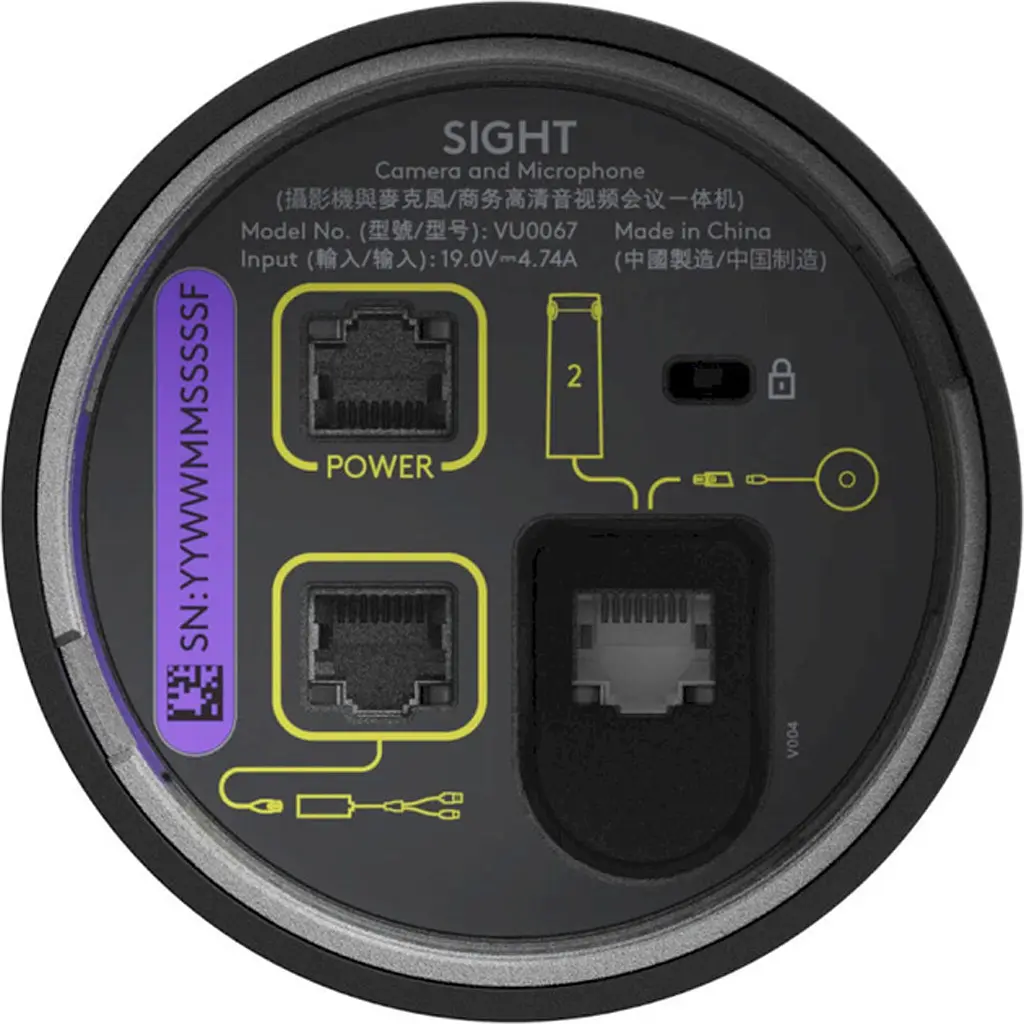 Веб-камера Logitech Sight Tabletop Graphite (960-001510) [107472] - фото 5