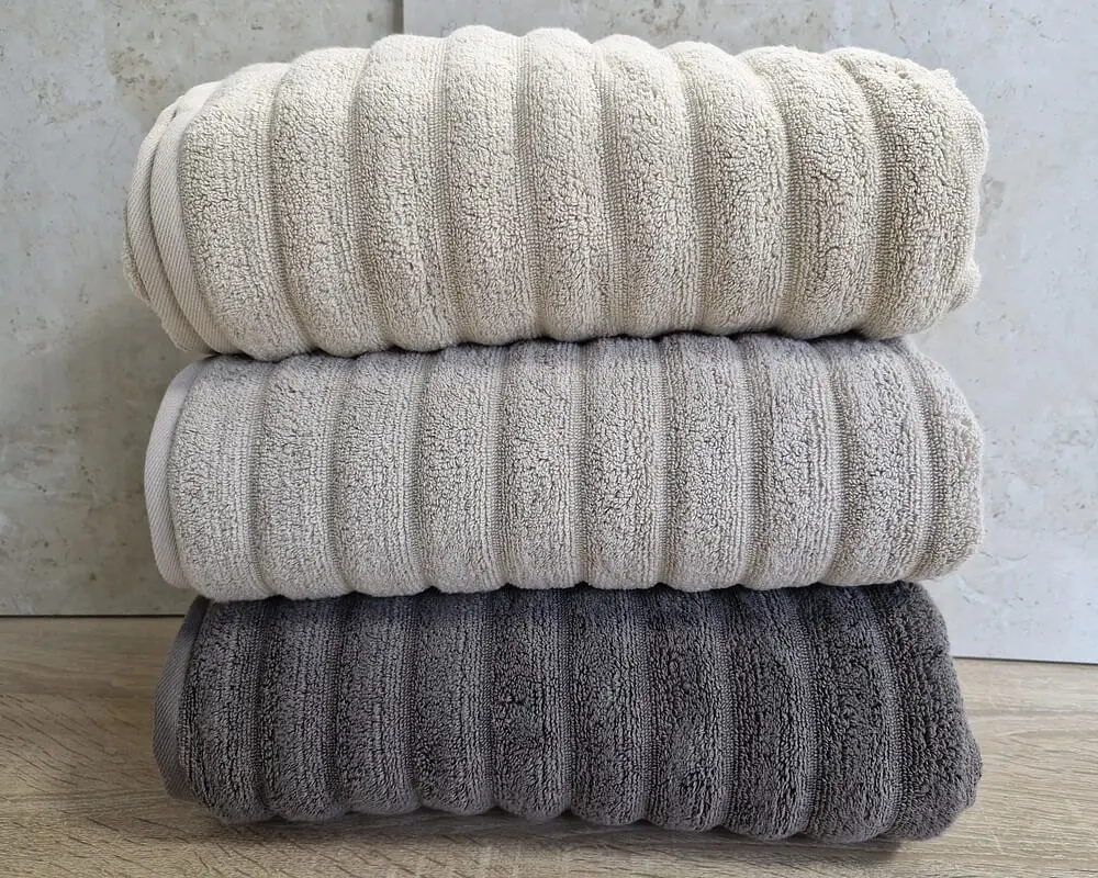 Набір турецьких махрових рушників Cestepe MicroCotton Premium 3 штуки 70x140 Ezgi 1 щільність 600 г/м2 - фото 3