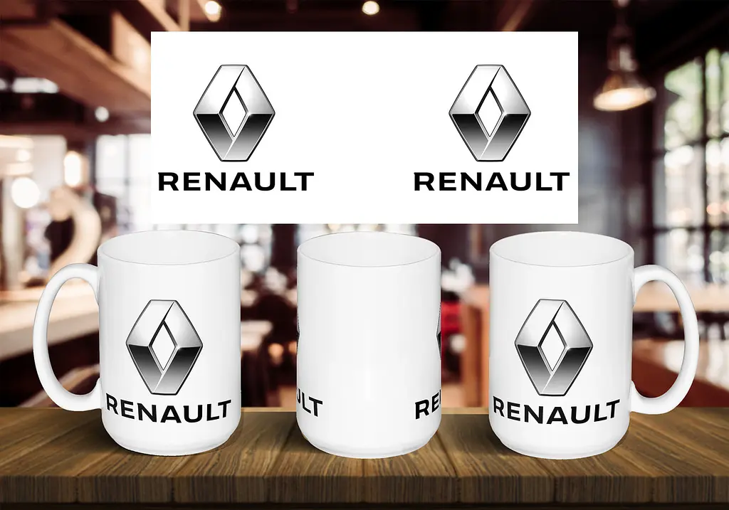 Чашка "Renault" 425, Чорна