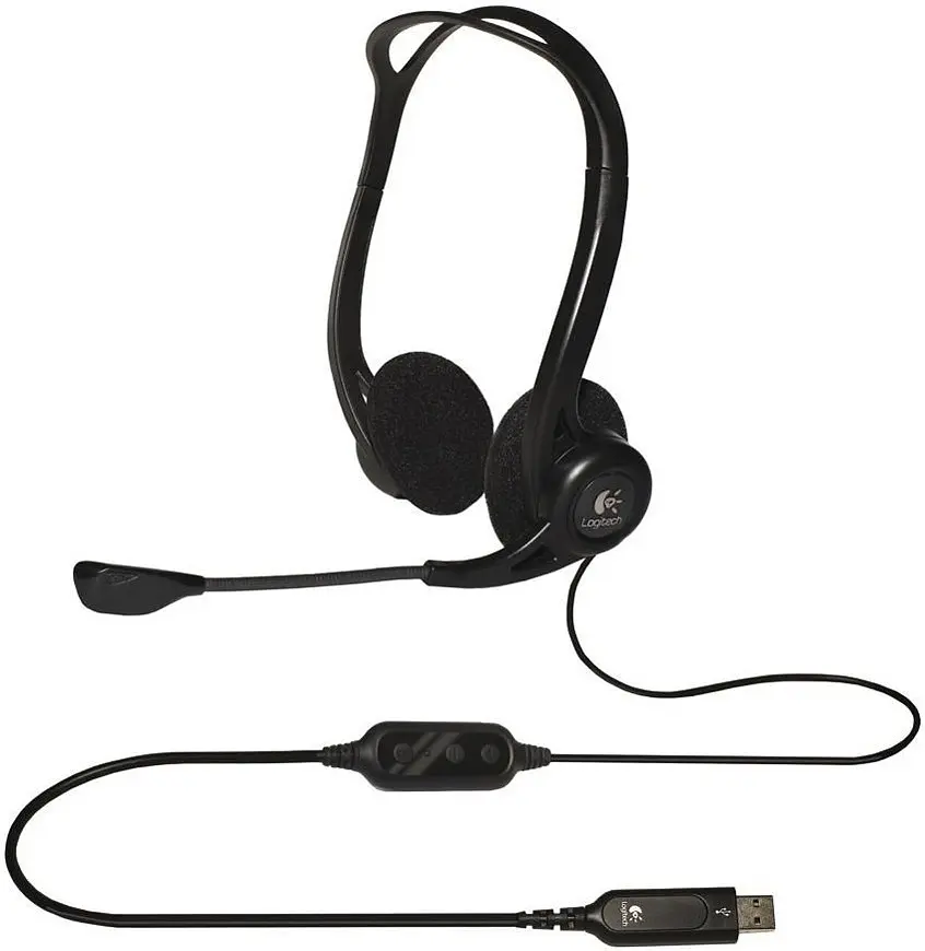 Гарнітура Logitech PC Headset 960 (5653714) - фото 2