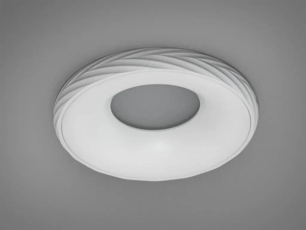 Точковий врізний світильник Diasha PR-9-WH Aluminium, 40W, білий, для коридору, вітальні, спальні, IP20 - фото 2