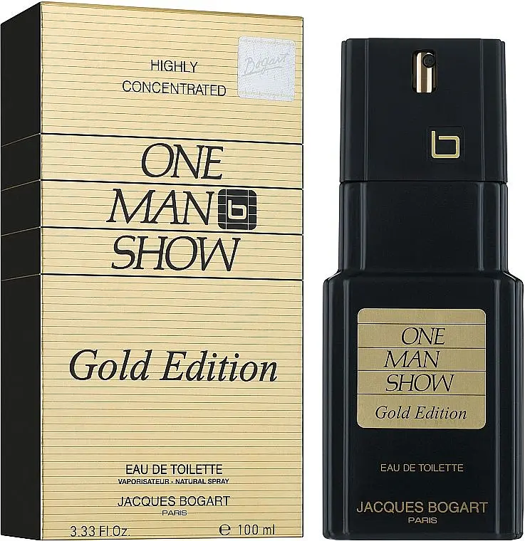 Туалетна вода Bogart One Man Show Gold Edition 100 мл - фото 2