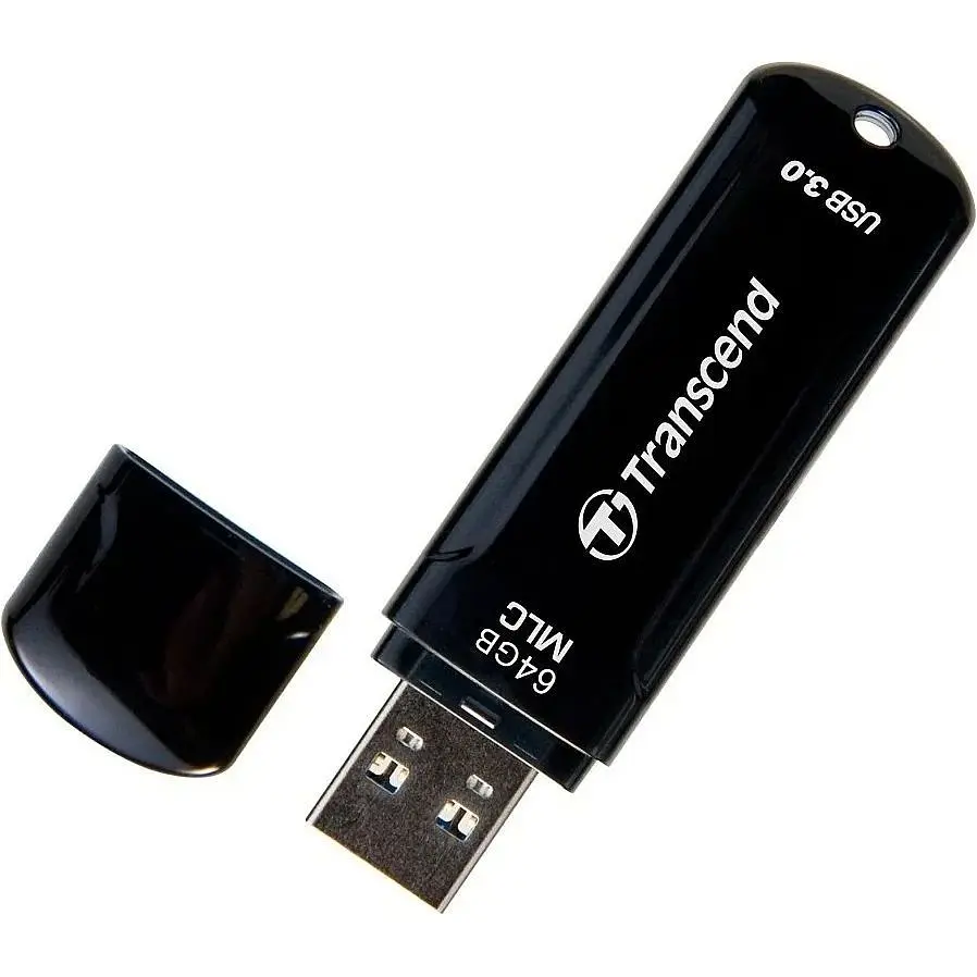 USB Flash накопичувач Transcend 64GB JetFlash 750 USB 3.0 black (TS64GJF750K) - фото 3