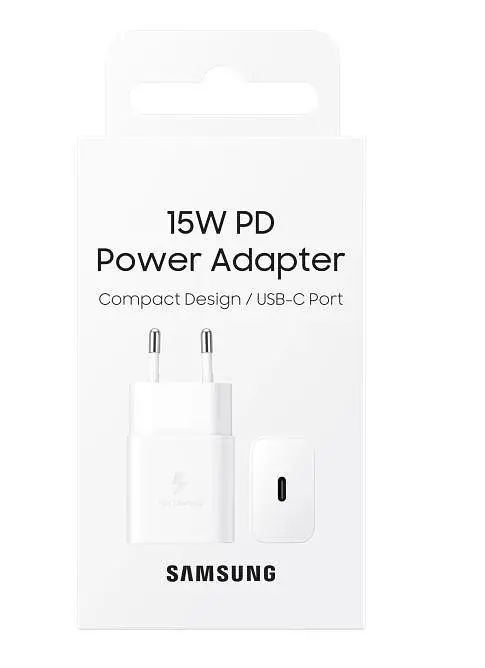 Зарядное устройство для Samsung 15W PD EP-T1510NWEGEU белый - фото 4
