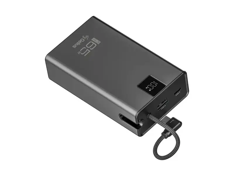 Зовнішній акумулятор (Power Bank) Gelius Veyron GP-PB312 20000mAh 65W(QC/PD) Black - фото 4