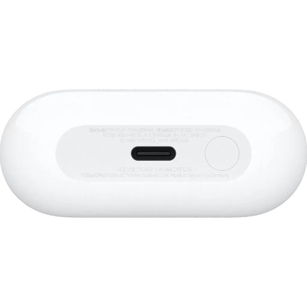 Навушники Samsung Galaxy Buds3 White (SM-R530NZWA) [112590] - фото 8