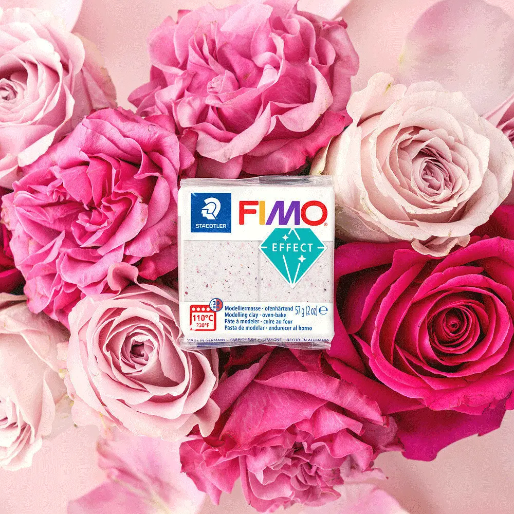 Пластика Effect Ботаніка сухоцвіт троянди 57 Fimo - фото 3
