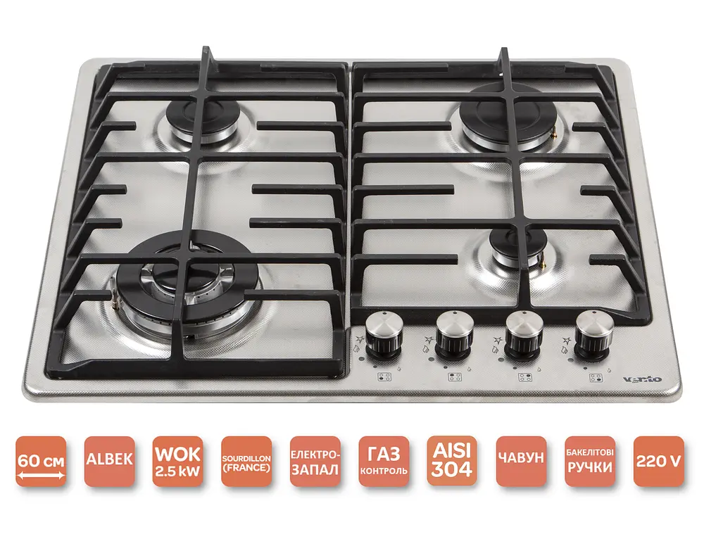 Варочная поверхность Ventolux HG640-DA3 CEST (MLX) - фото 2