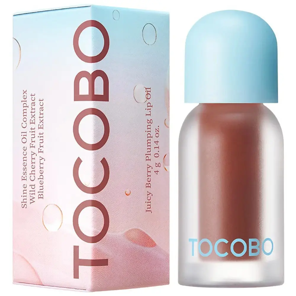 Олія блиск для губ Tocobo Juicy Berry Plumping Lip Oil - 13 Choco Berry 4 г (TOC067) - фото 2