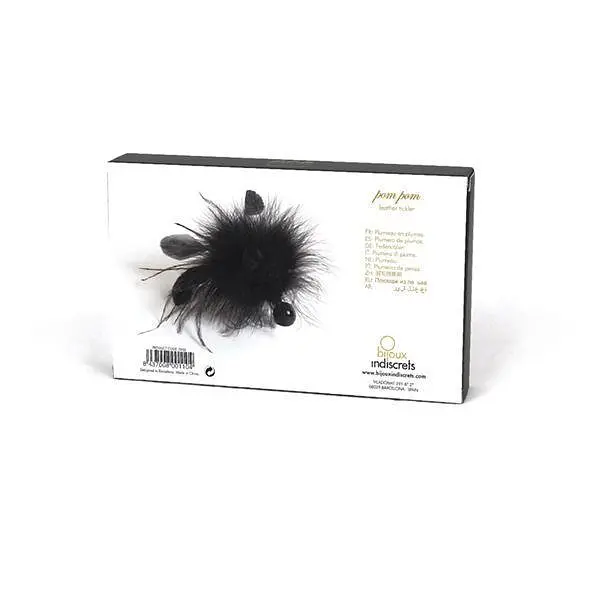 Метелочка Bijoux Indiscrets Pom Pom - feather tickler - фото 5