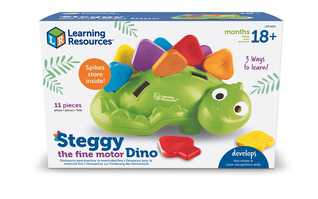 Игрушка-сортер Learning Resources Стегги Динозаврик (LER9091) - фото 4