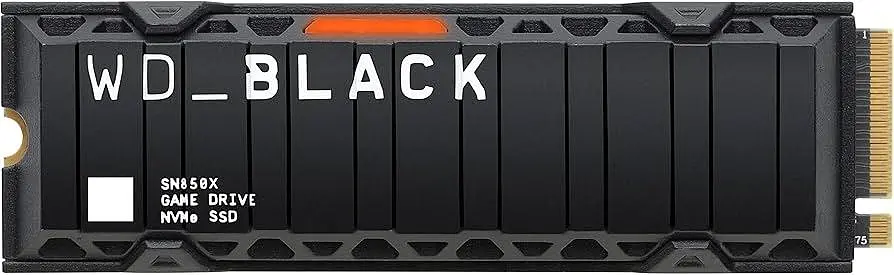 Накопитель SSD NVME WD Black SN850X 1TB (WDS100T2XHE) с радиатором - фото 5