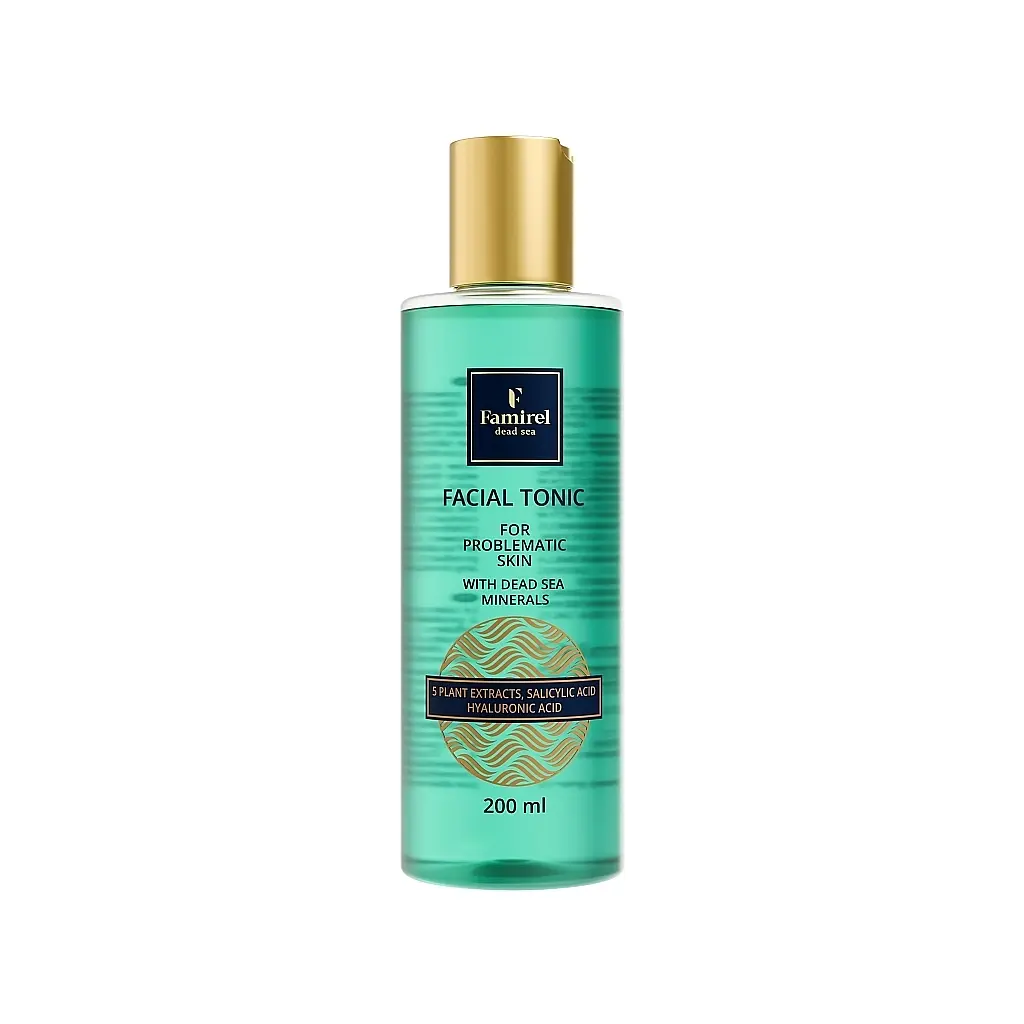 Тонік для обличчя Famirel Facial Tonic Для проблемної шкіри З саліциловою та гіалуроновою кислотами 200 мл (7290114085083)