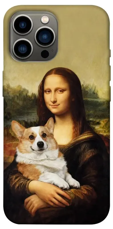 TPU чохол Demsky Mona corgi для Apple iPhone 12 Pro Max (6.7")