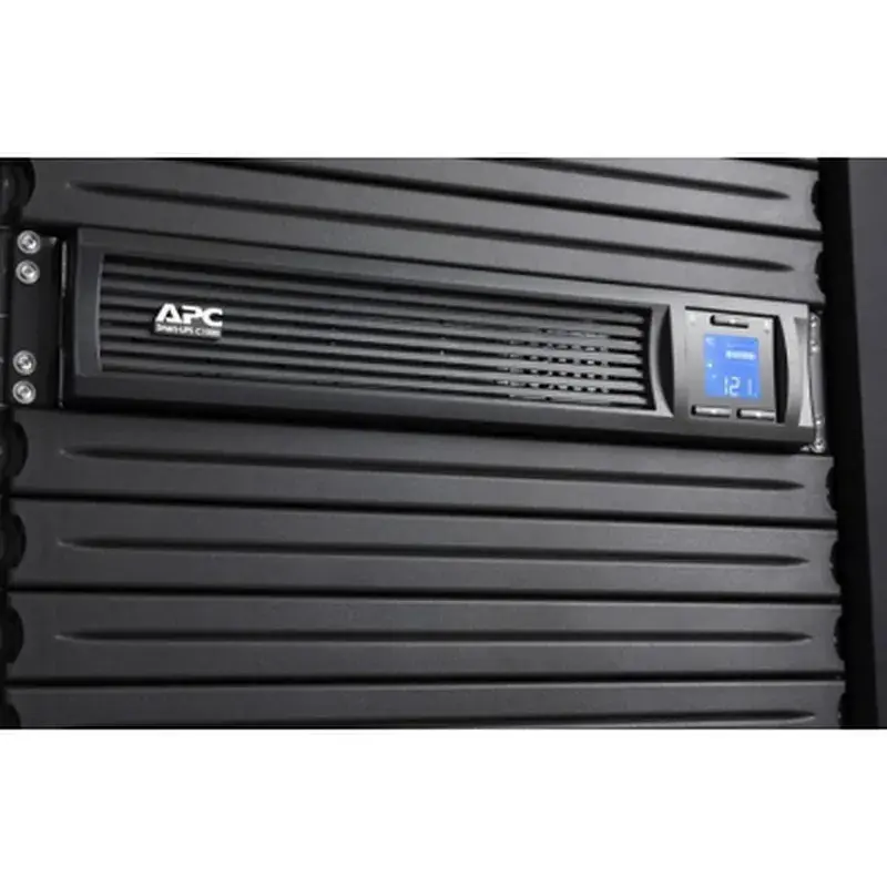 Пристрій безперебійного живлення APC Smart-UPS C 1000VA LCD RM 2U with SmartConnect (SMC1000I-2UC) - фото 5