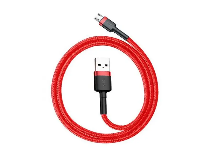 Кабель BASEUS Cafule USB to micro red CAMKLF-B09 - фото 2