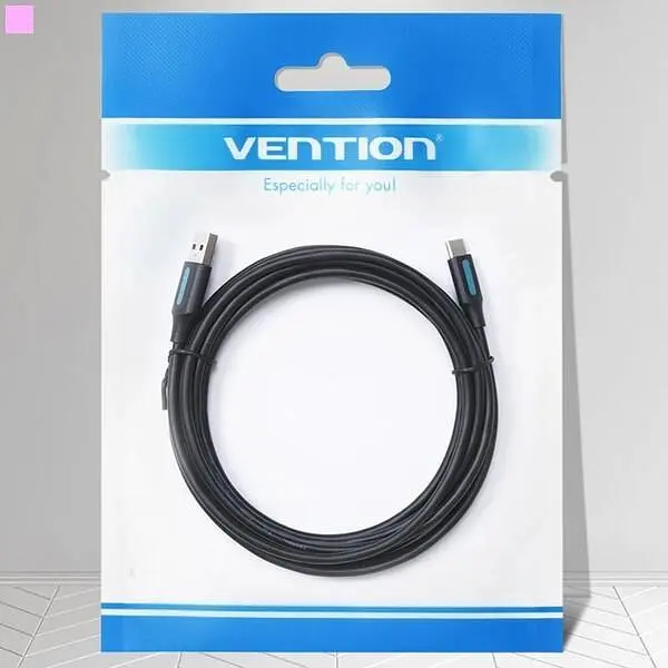 Кабель Vention USB to Type-C 3A Quick Charge 0.5 м Black (COKBD) - фото 5