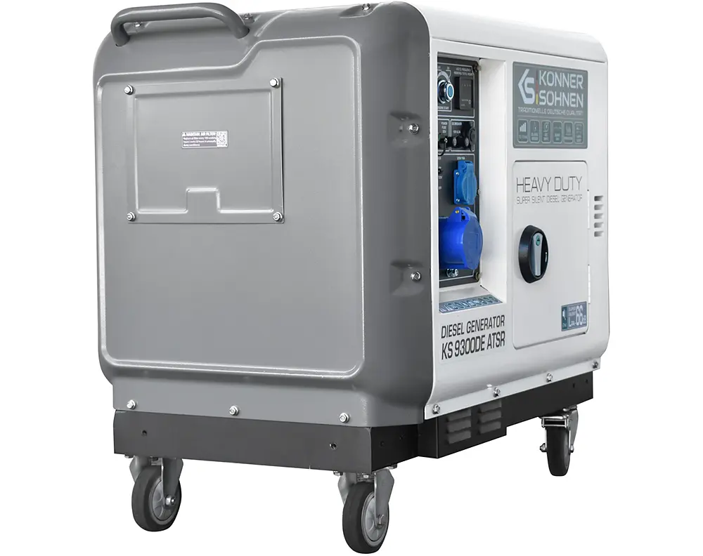 Генератор дизельный Konner&Sohnen 6.5/7 кВт KS 9300DE ATSR - фото 8