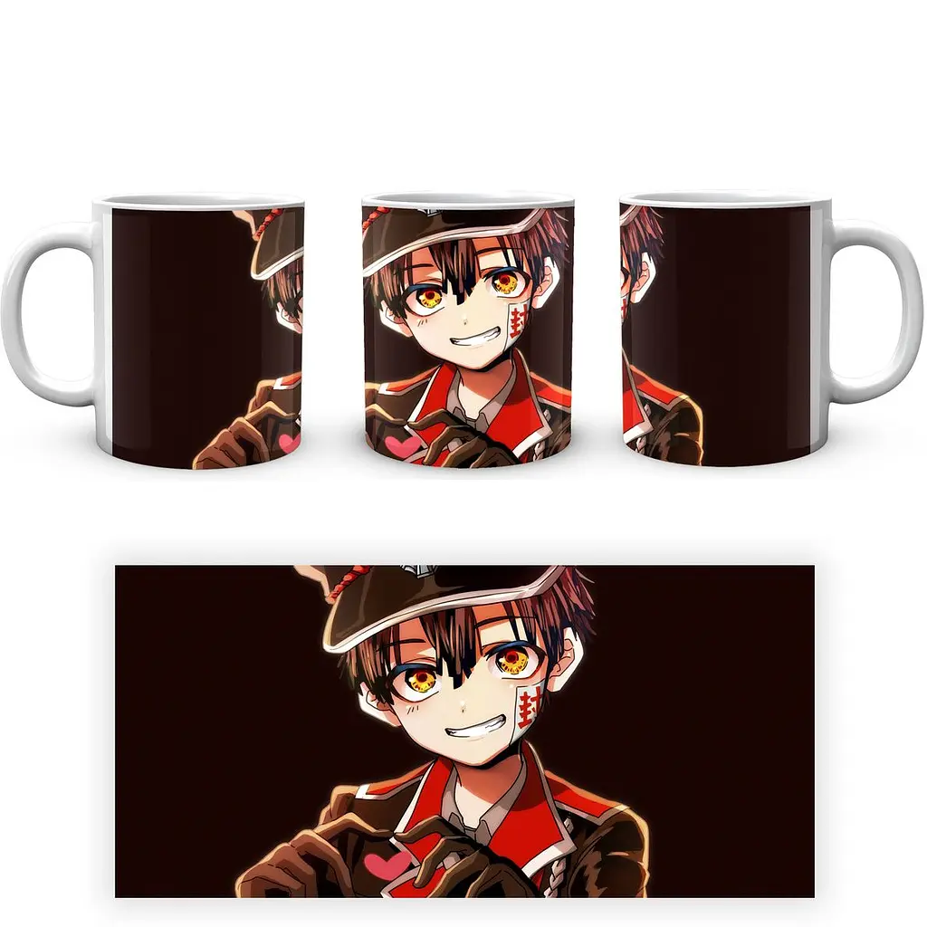 Кружка GeekLand Jibaku Shounen Hanako-kun Туалетный мальчик Ханако-кун JSH 01 330 мл белая - фото 4