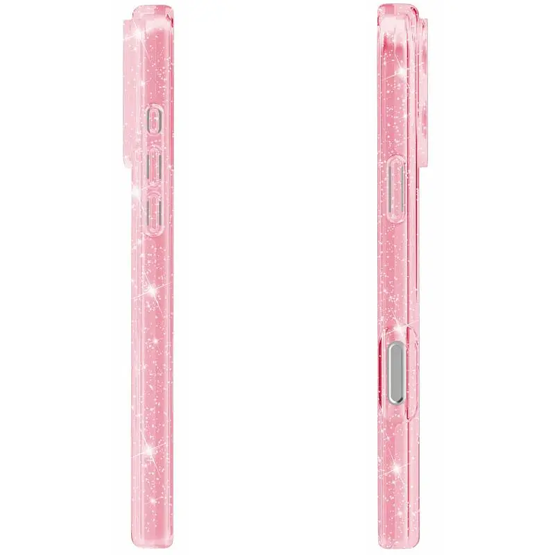 Чохол TPU Eclipse Sparkle Magnetic Fit для Apple iPhone 17 Pro Max (6.9") Pink - фото 4