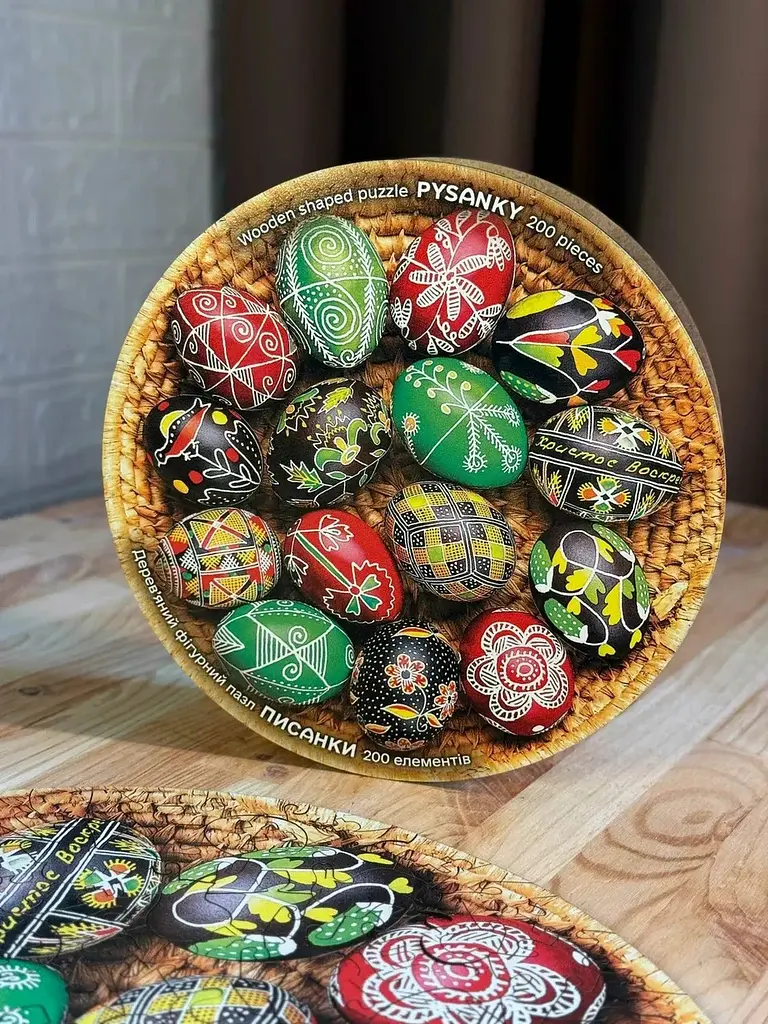 Пазл Спадщина дерев`яний UkrainianPuzzles Писанки - фото 10