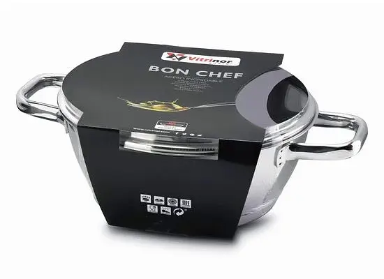 Каструля Vitrinor BON CHEF 20см 2л - фото 2
