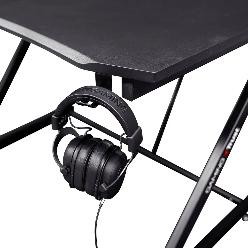 Комп'ютерний ігровий стіл Trust GXT711X Dominus Desk Black (24503) [111769] - фото 6