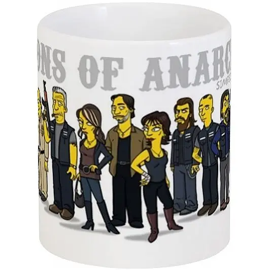 Кухоль GeekLand The Simpsons Sons of Anarchy CP 03.147 330 мл білий - фото 3