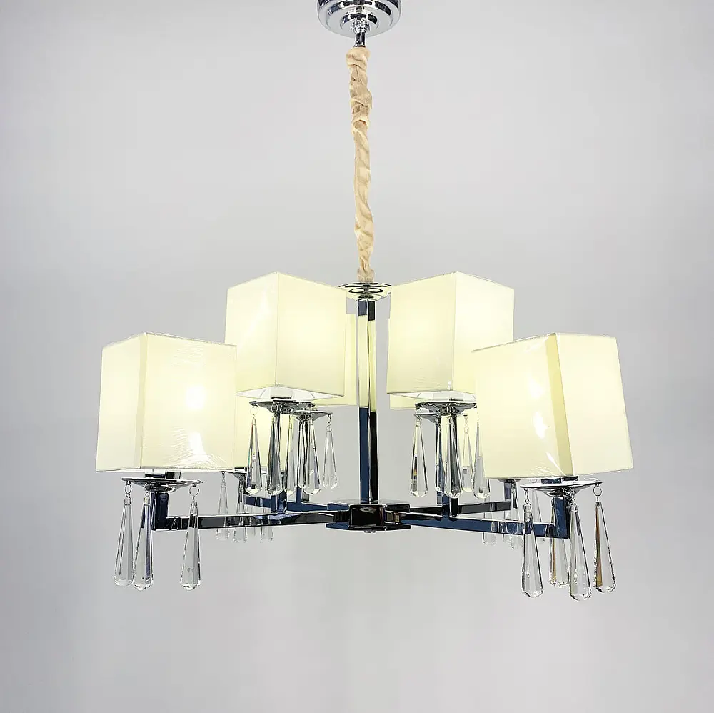 Классическая люстра с абажурами Line.F AT 26/8 - фото 4