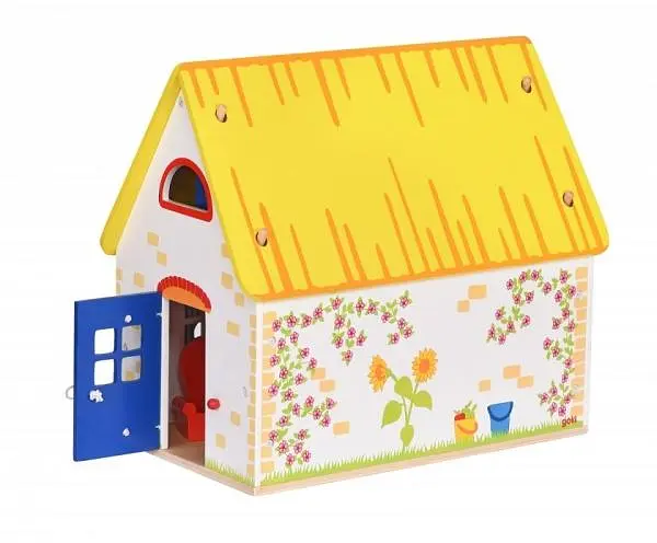Ляльковий будиночок Goki з меблями, 19 предметів (51742G) - фото 4