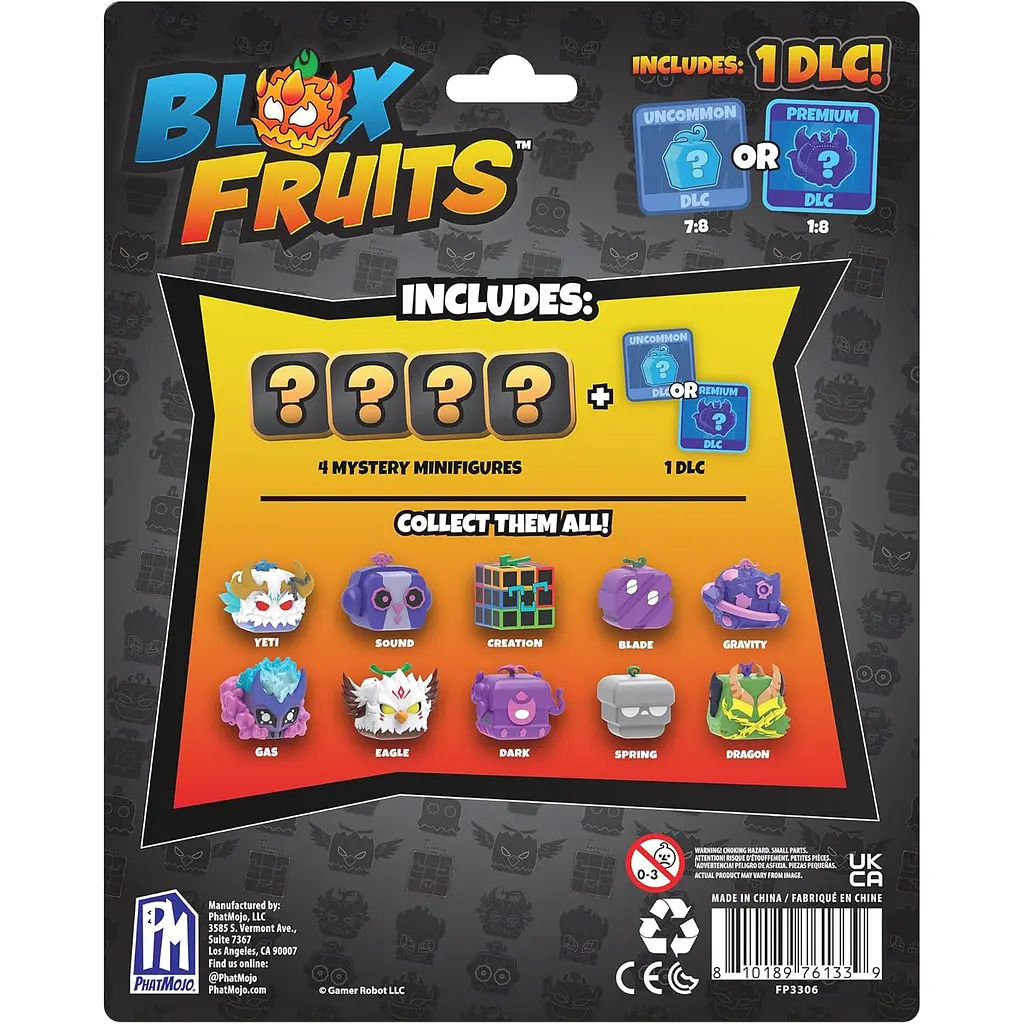 ​Набір фігурок-сюрприз PhatMojo Blox Fruits 3, 4 шт. (125322) - фото 4