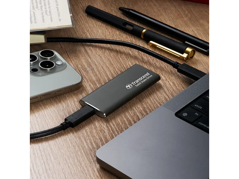 SSD-накопичувач Transcend ESD265C 2 TB Iron Gray (TS2TESD265C) - фото 4