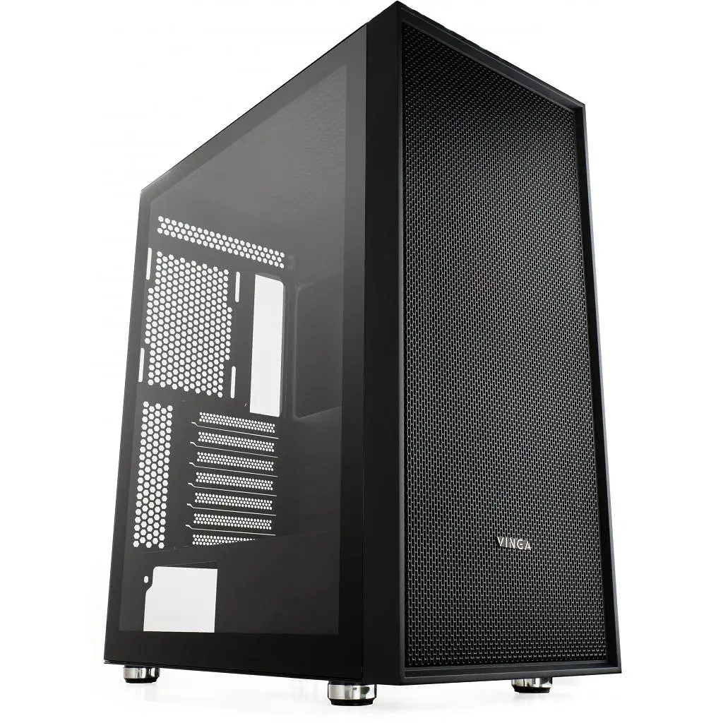 Корпус для ПК Vinga Pillar Black