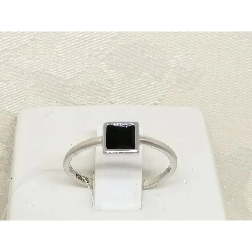 Срібне кільце Qvaliz з емаллю. 90101182 16 - фото 4