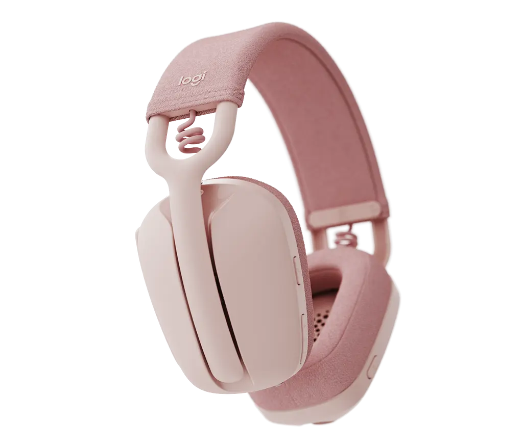 Ігрові навушники Logitech Zone Vibe 100 Rose (981-001224) [74039] - фото 2