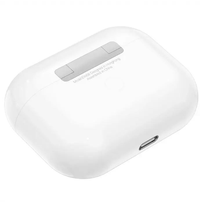 Беспроводные вакуумные наушники в кейсе Hoco EW68 300mAh, BT V5.4 Белый - фото 6
